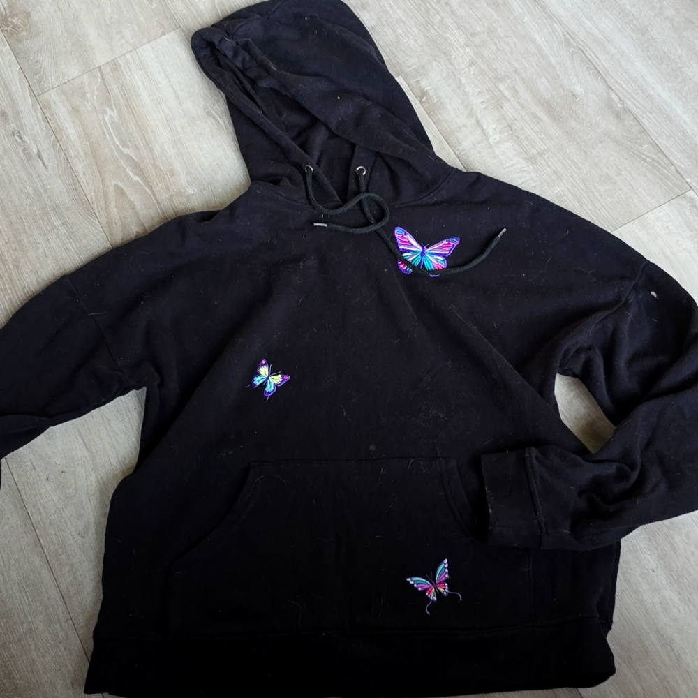 Embroidered hoodie